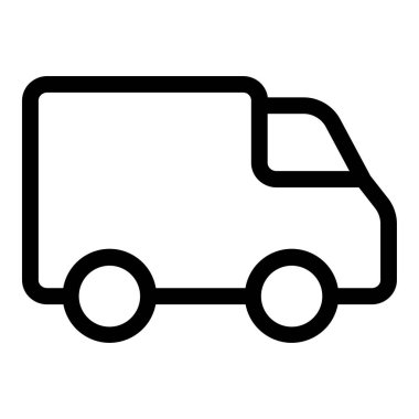 Araç simgesi, vektör illüstrasyonu