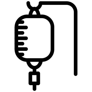 Glikoz şişesi, vektör modern simge