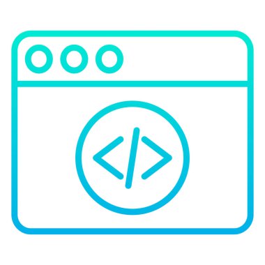 Tarayıcı penceresi. Web simgesi