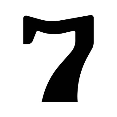 yedi web simgesi, vektör illüstrasyonu 