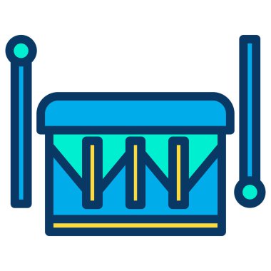 davul. Web simgesi basit tasarım