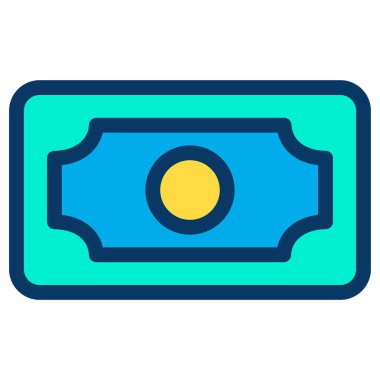 Para için. Web simgesi basit illüstrasyon 