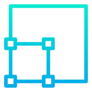 Metin basit simge, vektör illüstrasyonuName