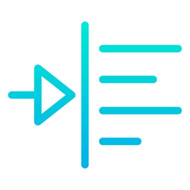 Seo simgesinin vektör illüstrasyonu