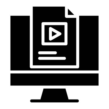 bilgisayar ve e-öğrenme vektör illüstrasyonlu dizüstü bilgisayar