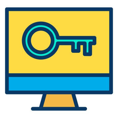 bilgisayar simgesi, vektör illüstrasyonu