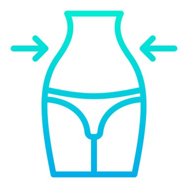 Kilo kaybı. Web simgesi