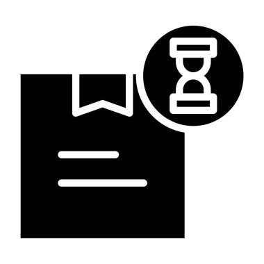 Belge. Web simgesi basit illüstrasyon