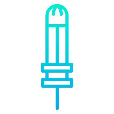 sabun, beyaz arkaplanda izole edilmiş minimalist vektör simgesi