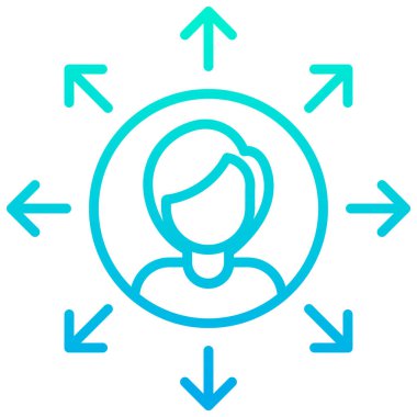 kullanıcı. Web simgesi basit illüstrasyon