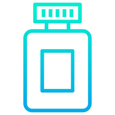 Parfüm. Web simgesi basit illüstrasyon