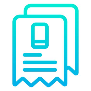 Smartphone Simgesi, vektör illüstrasyonu