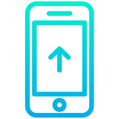 Basit simge, vektör illüstrasyonu yükleniyor