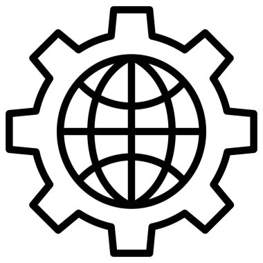 Beyaz arkaplan üzerindeki basit hacker vektör resimleme