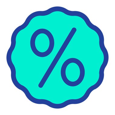 İndirim. Web simgesi basit tasarım