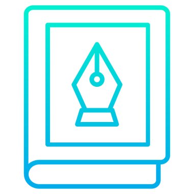 Beyaz arkaplanda basit vektör simgesi