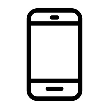 Smartphone Simgesi, vektör illüstrasyonu