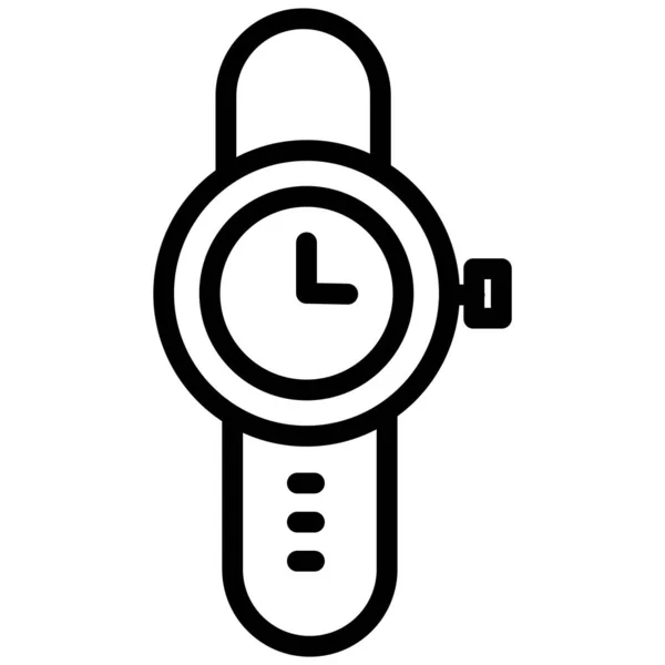 Icône Simple Smartwatch Illustration Vectorielle — Image vectorielle