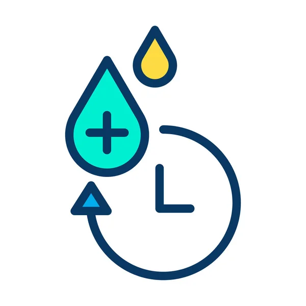 Liquid Soap Web Icon Simple Vector Illustration — 스톡 벡터