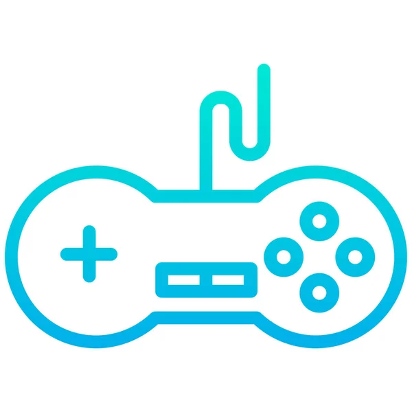 Joystick Vagyok Web Ikon Egyszerű Illusztráció — Stock Vector