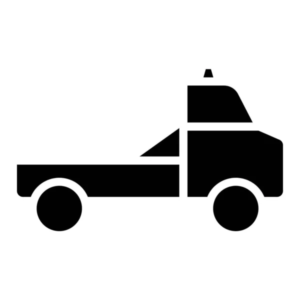 Einfaches Lkw Symbol Vektorillustration — Stockvektor