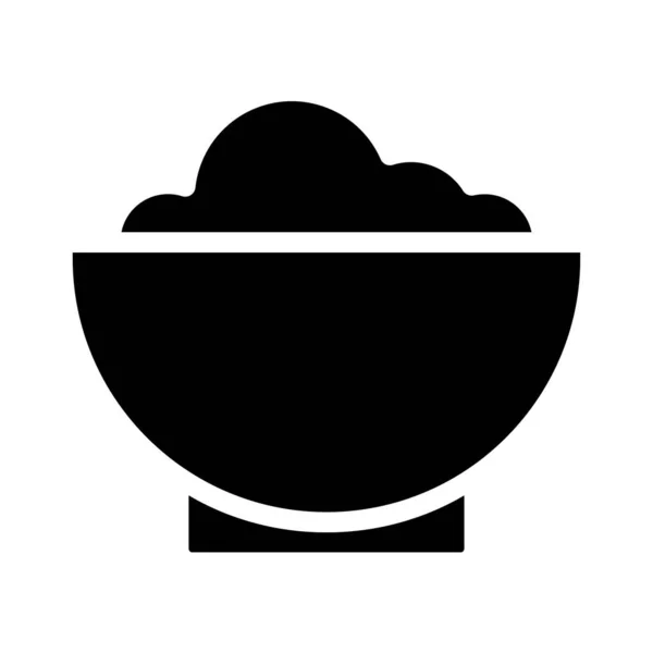 Icône Alimentaire Simple Illustration Vectorielle — Image vectorielle