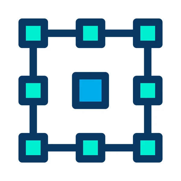 Преобразование Простой Векторный Значок Белом Фоне — стоковый вектор