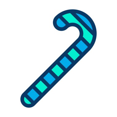 Şeker kamışı düz vektör simgesi