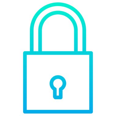 basit vektör resimlemesini kilitle