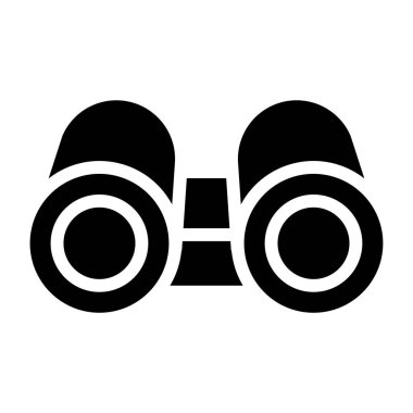 Dürbün. Web simgesi vektör illüstrasyonu