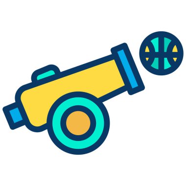 Top. Web simgesi basit illüstrasyon