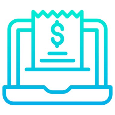 Para için. Web simgesi basit tasarım