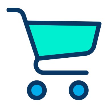 Alışveriş arabası. Basit tasarım