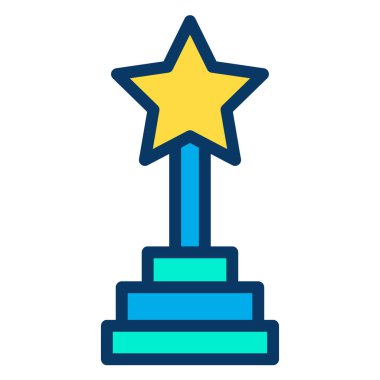 Ödül. Web simgesi basit illüstrasyon