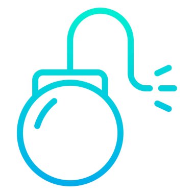 Bomba. Web simgesi basit illüstrasyon