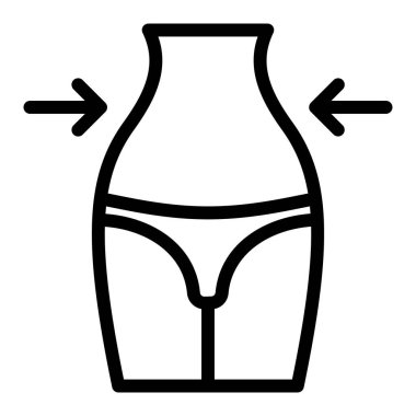 Kilo kaybı. Web simgesi