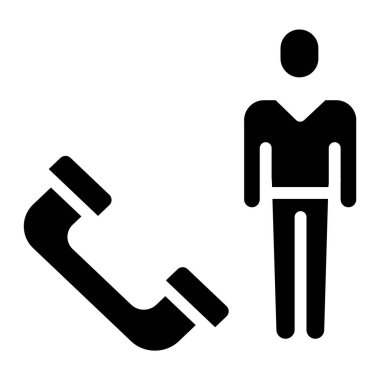 Çağrı merkezi. Basit resimleme