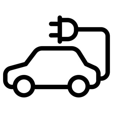 - Araba. Web simgesi basit illüstrasyon