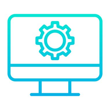 bilgisayar simgesi, vektör illüstrasyonu