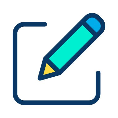 kalem simgesi vektör illüstrasyonu