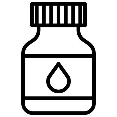 Mürekkep. Web vektör simgesi