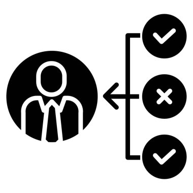 iş konsepti vektör illüstrasyonu basit sanat 