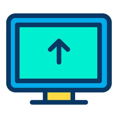 bilgisayar simgesi, vektör illüstrasyonu