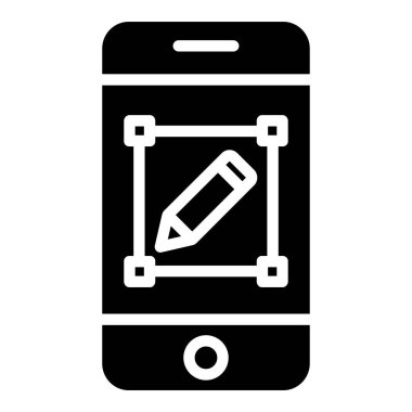 Tasarım konsepti, beyaza izole edilmiş minimal vektör simgesi