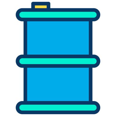 Su. Web simgesi basit illüstrasyon