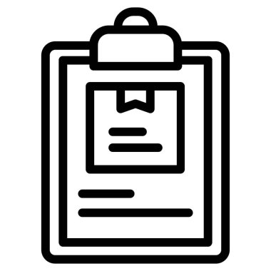 Notlar. Web simgesi basit illüstrasyon