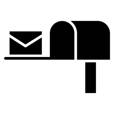 posta simgesi, vektör illüstrasyonu