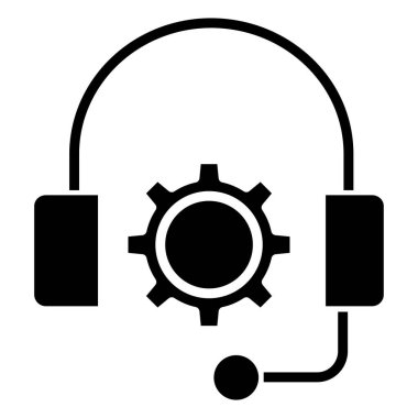 Basit simge, vektör illüstrasyonunu destekle