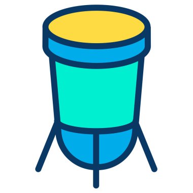 Kova. Web simgesi basit illüstrasyon