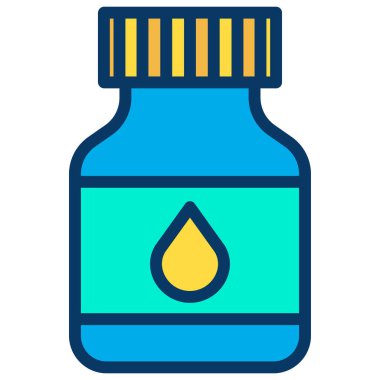 Mürekkep. Web vektör simgesi